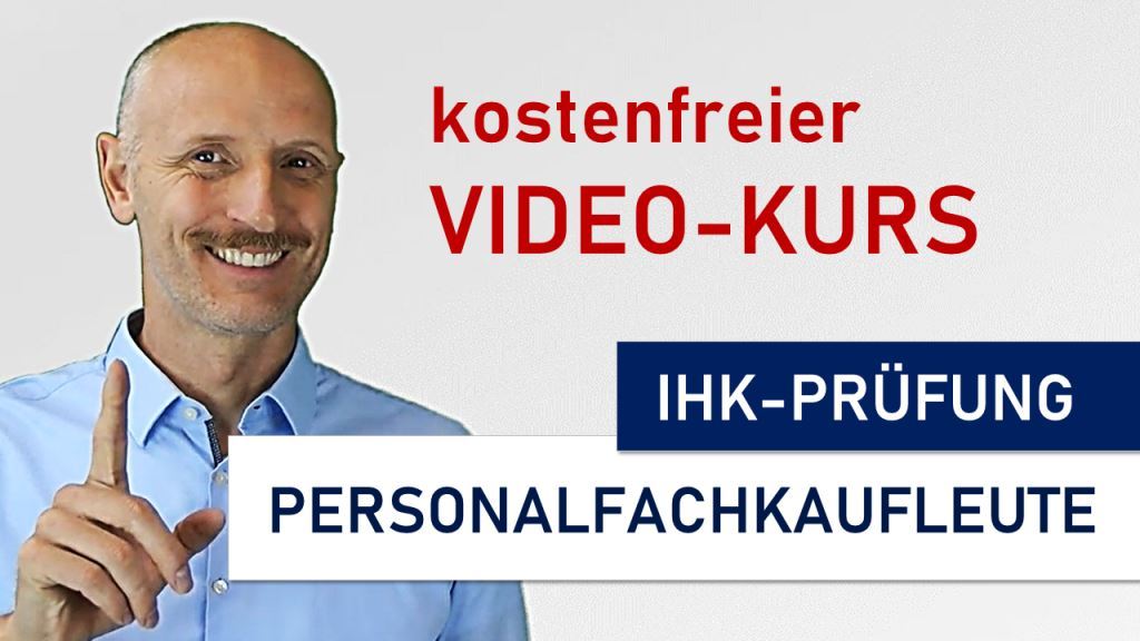 Personalfachkaufmann - kostenfreier Videokurs