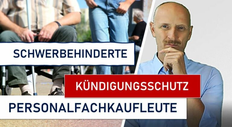 Wie Ist Der Kündigungsschutz Bei Schwerbehinderten Geregelt ...