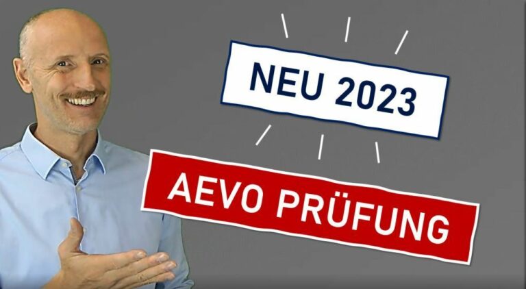 Schriftliche AEVO Prüfung 2023 – Was Ist Neu? - Ausbilderwelt