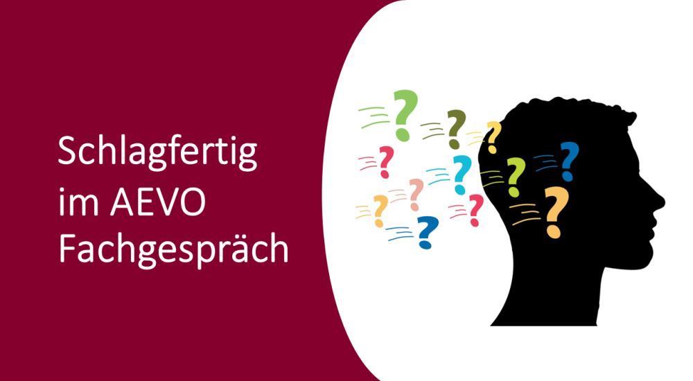Schlagfertig in AEVO Fachgespräch